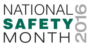National Safety Month 2016