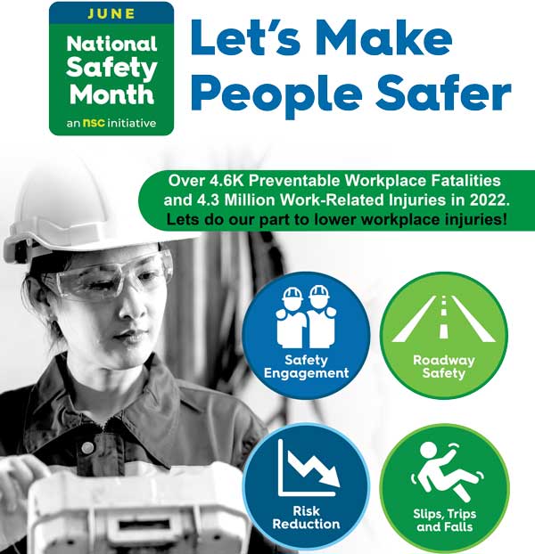 June Is National Safety Month InfinitI