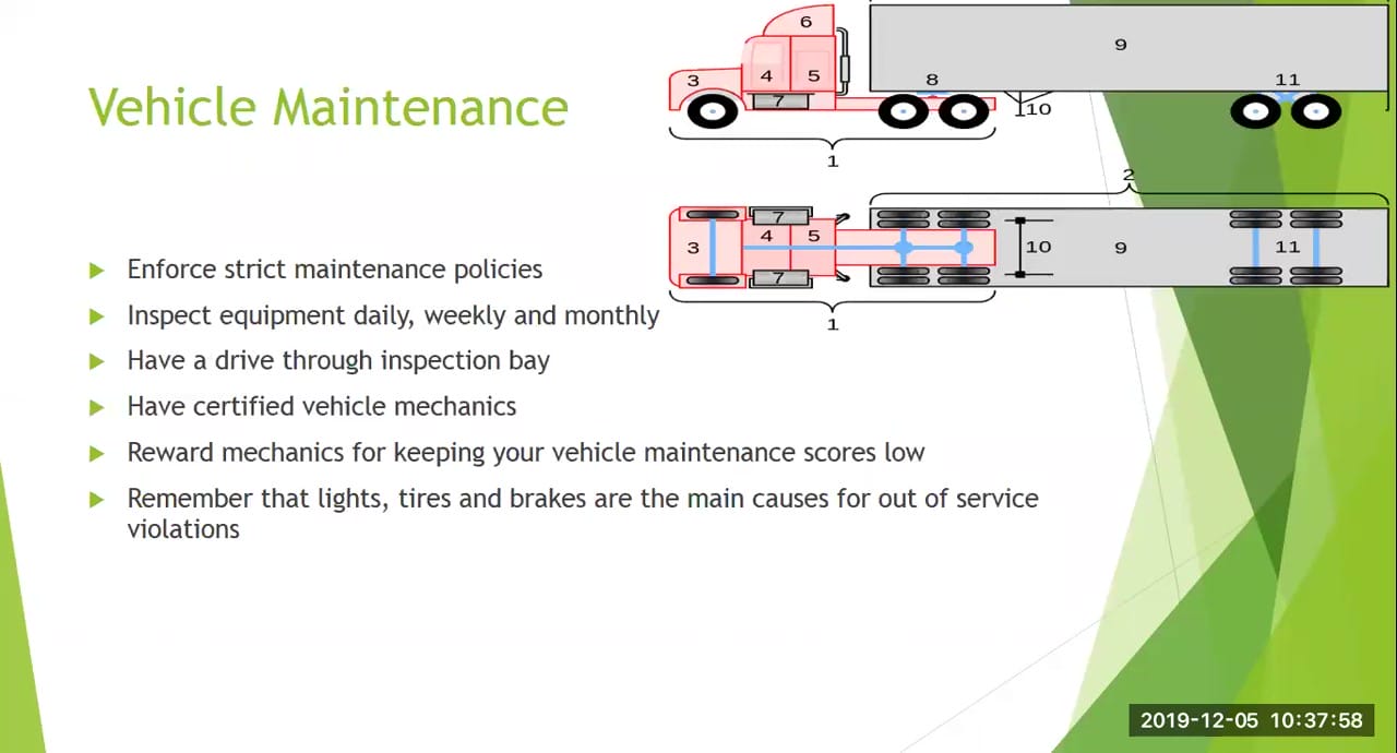 Characteristics of Great Trucking Companies Vehicle Maintenance