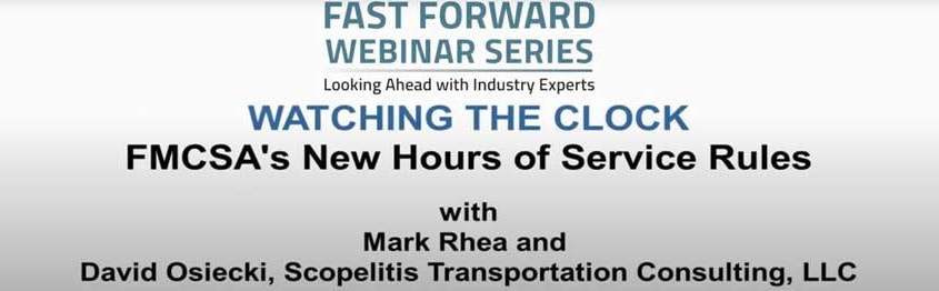 FMCSA HOURS OF SERVICE CHANGES