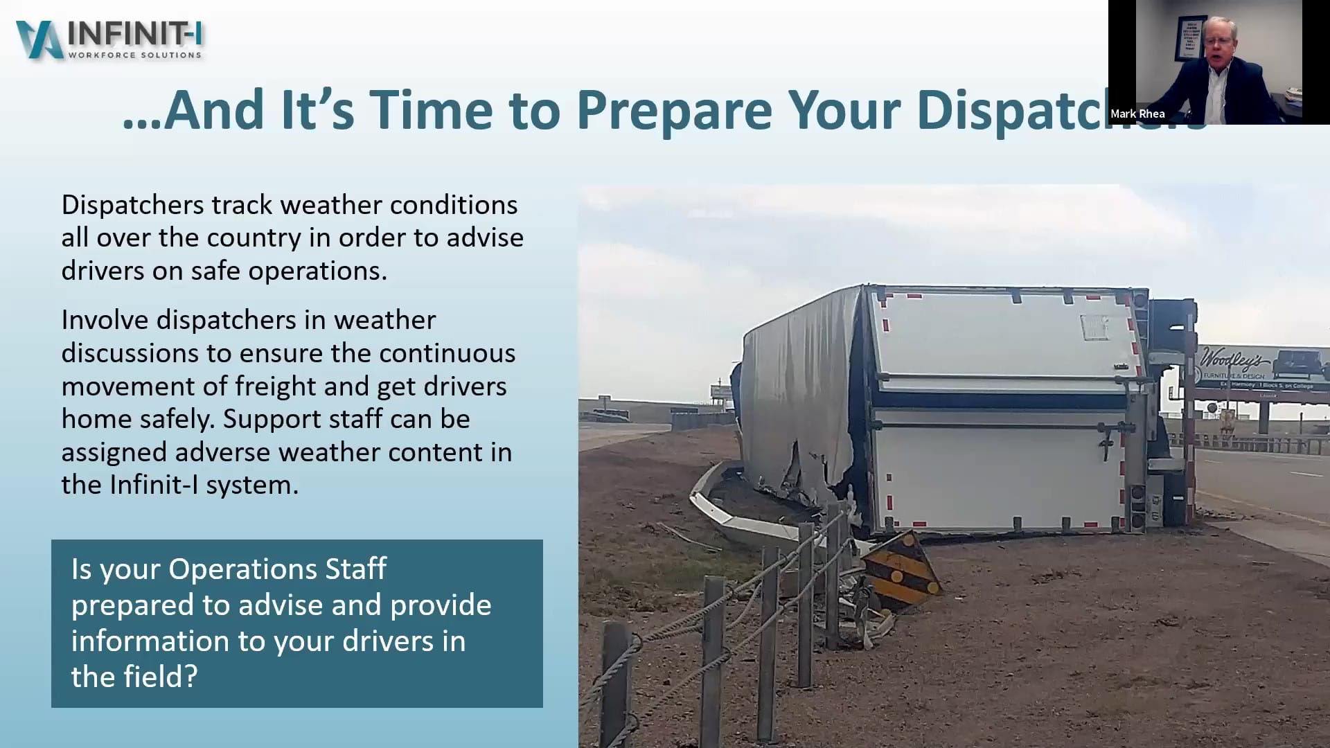 Fleet Preparedness for Adverse Weather Conditions Prepare Your Dispatchers