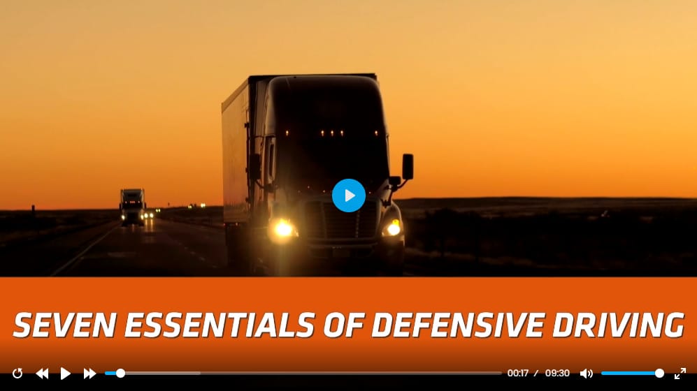 The Seven Essentials of Defensive Driving