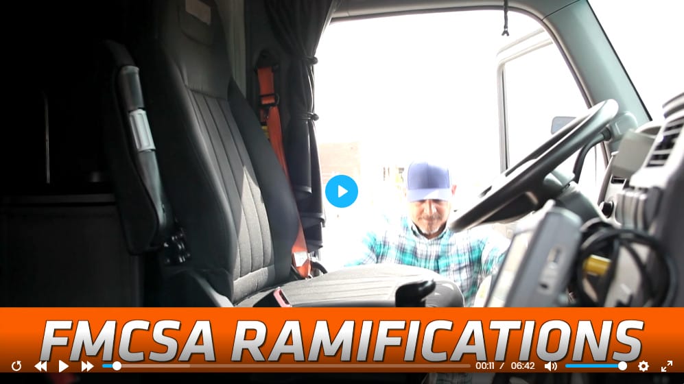 Trucking FMCSR – Ramifications