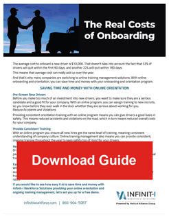 The Real Costs of Onboarding Flyer