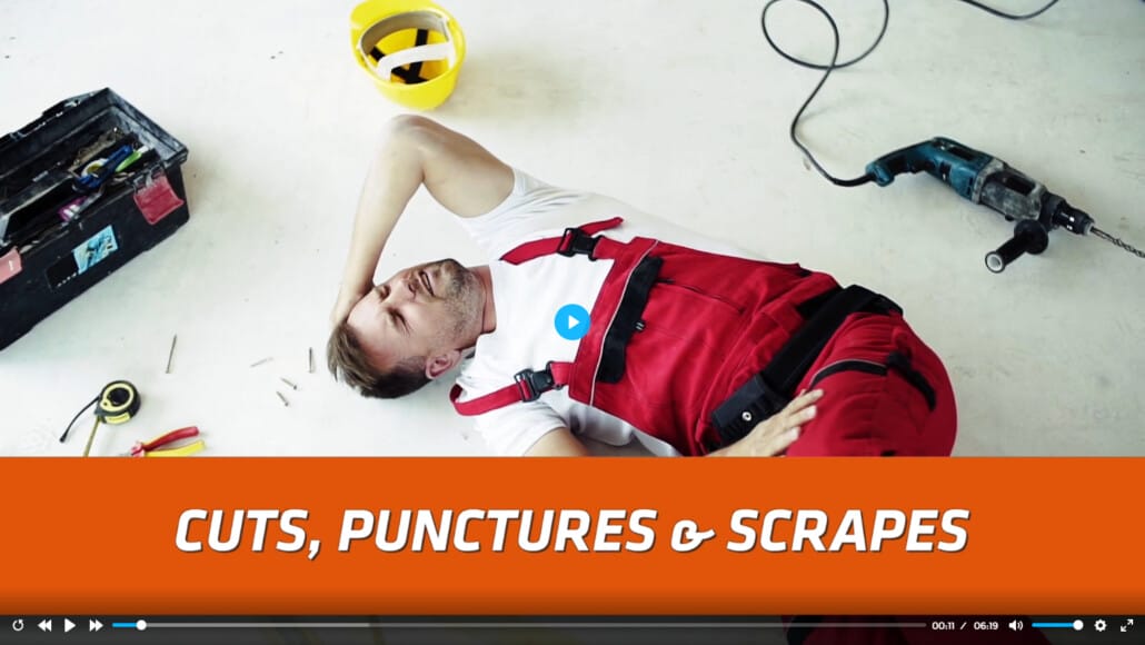 OSHA: Injury Prevention – Cuts, Scrapes, and Punctures