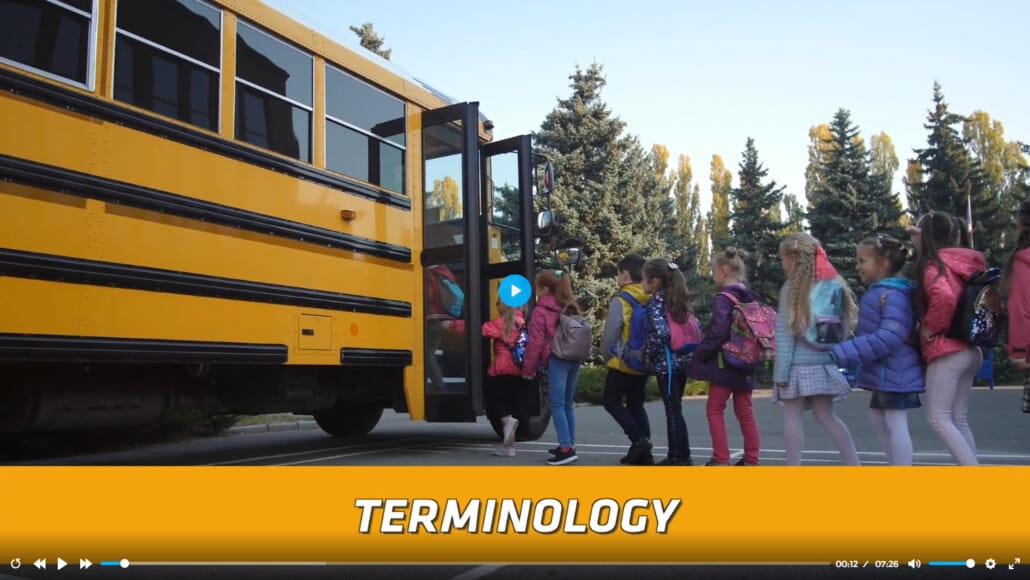 Transporting Students with Disabilities: 02. Terminology