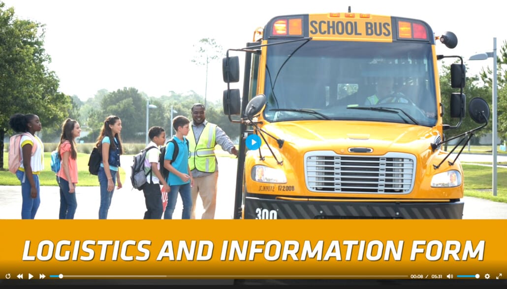 Transporting Students with Disabilities: 07. Logistics and Information Form