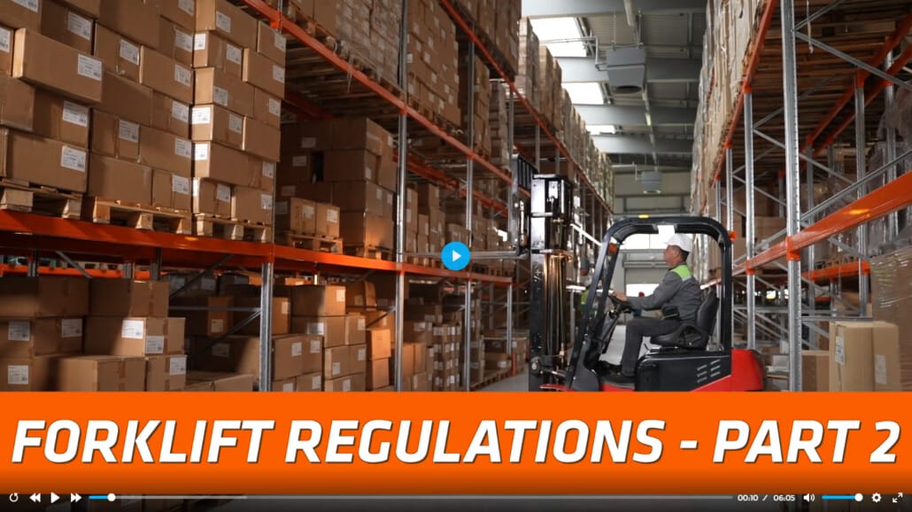 Forklift Regulations Part 2