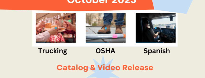 October 2023 Catalog & Video Release