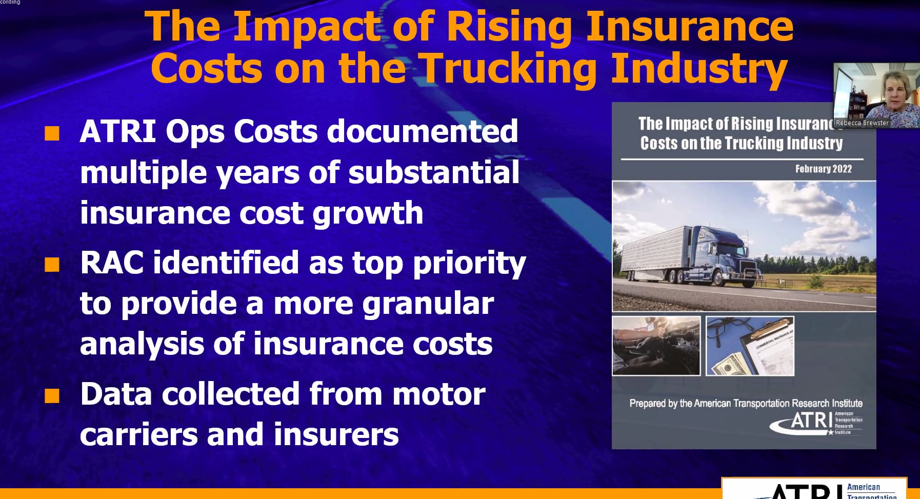 2023 - Insurance costs