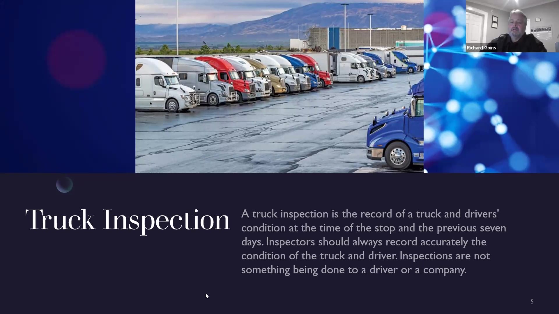 DataQs Truck Inspection