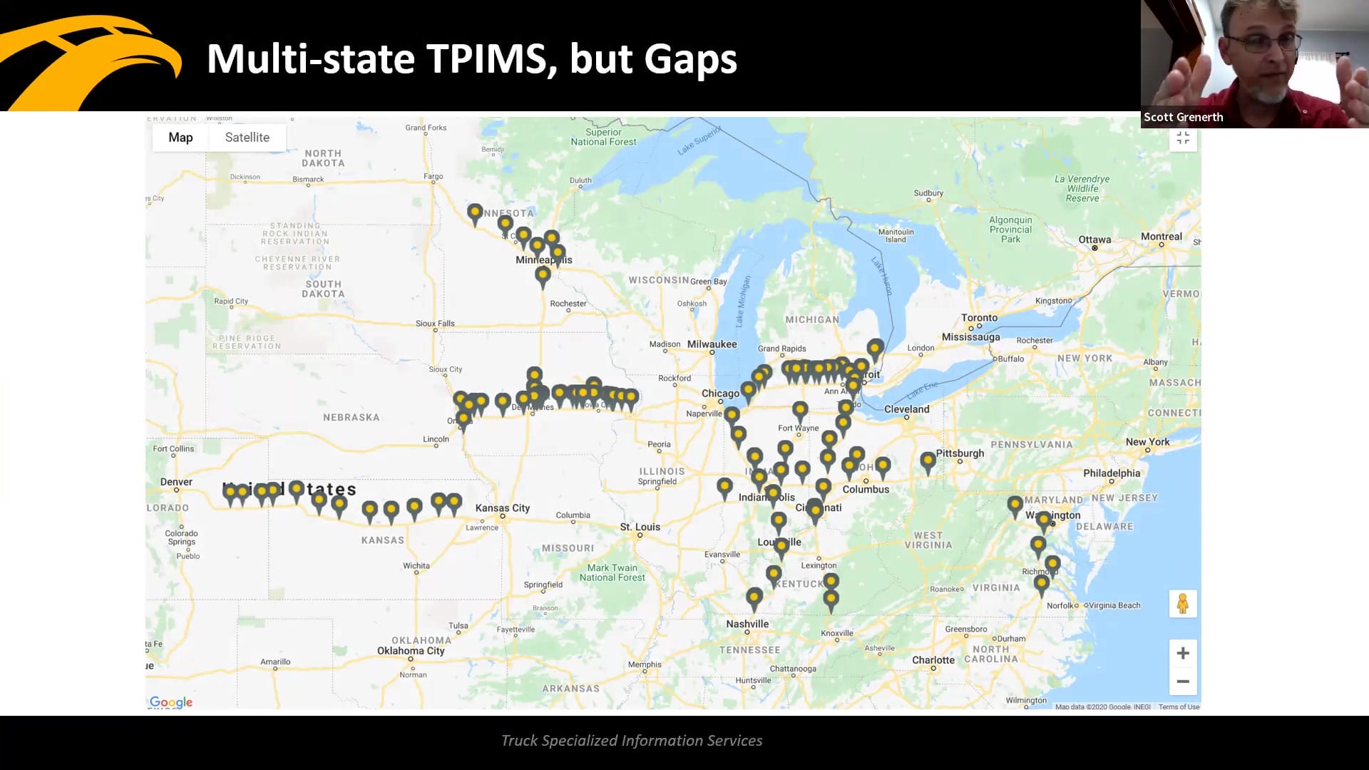Truck Parking Information Management System TPIMS Gaps