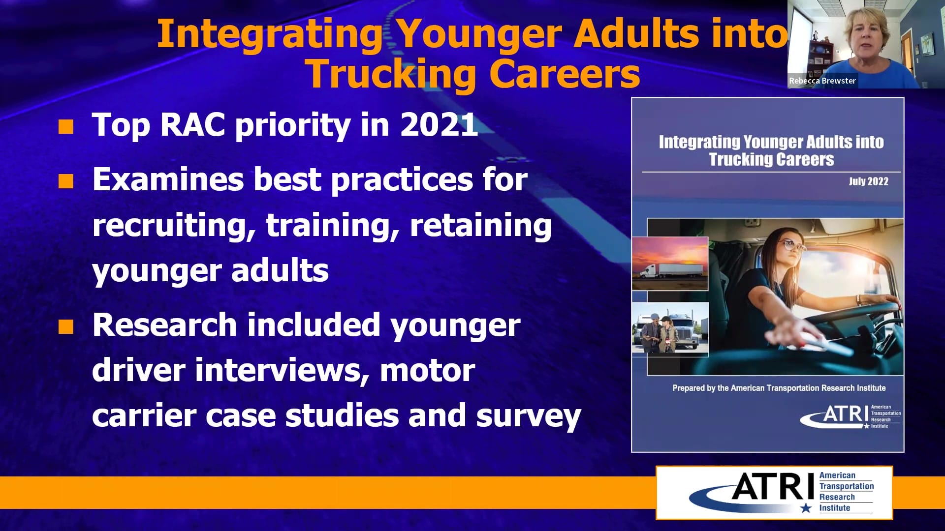 Top 10 Trucking Industry Concerns Integrating Younger Adults into Trucking Careers