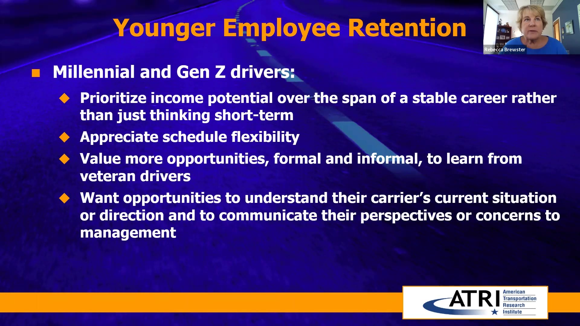 Top 10 Trucking Industry Concerns Younger Driver Retention