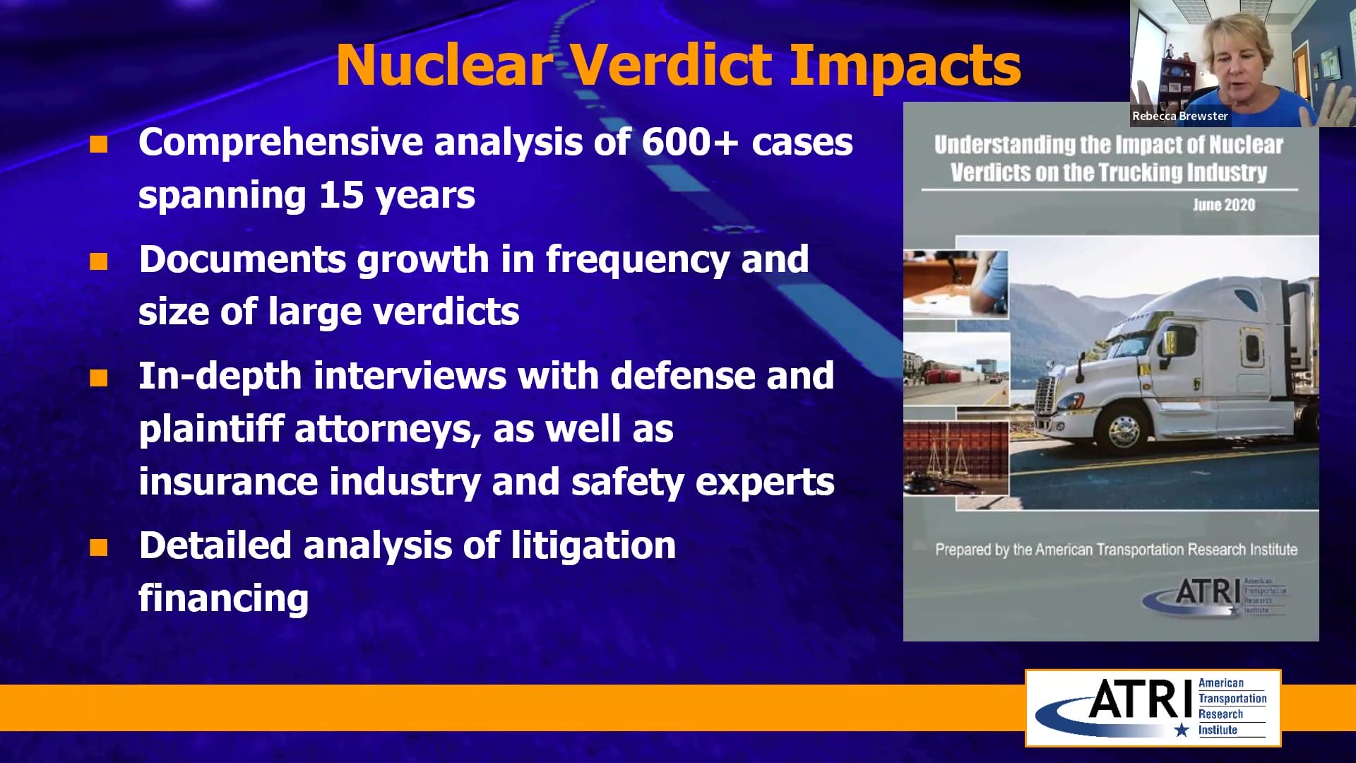 Trucking Nuclear Verdict Impacts