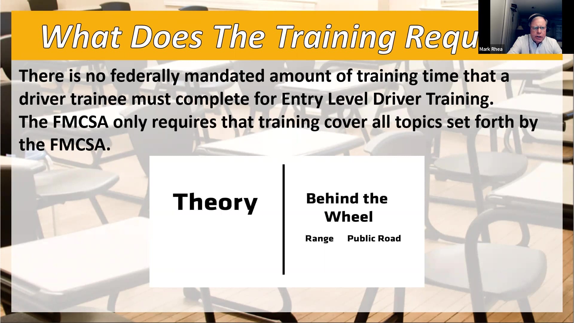 Entry Level Driver Training for Student Transportation ELD Training FMCSA Requirements