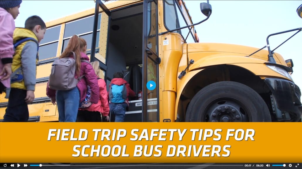 Field Trip Safety Tips for School Bus Drivers