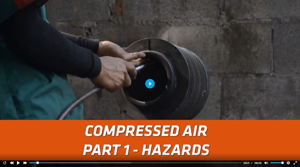 OSHA: Compressed Air Part 1 - Hazards