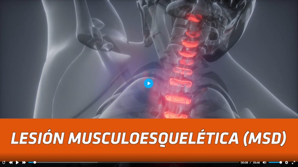 OSHA: Musculoskeletal (MSD) Injury - Prevención de lesiones: lesiones musculoesqueléticas (MSD) 