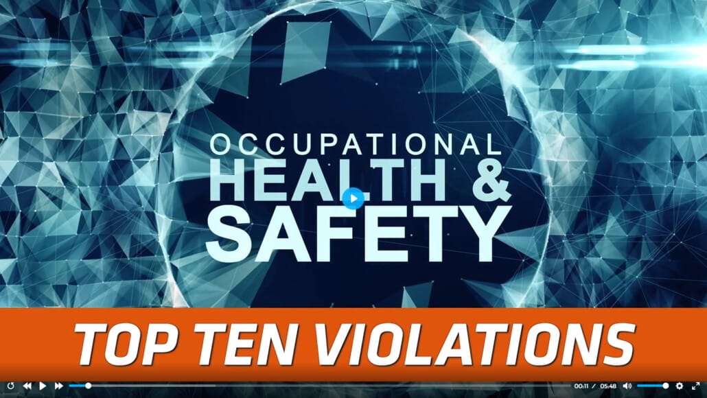 OSHA: Top Ten Violations