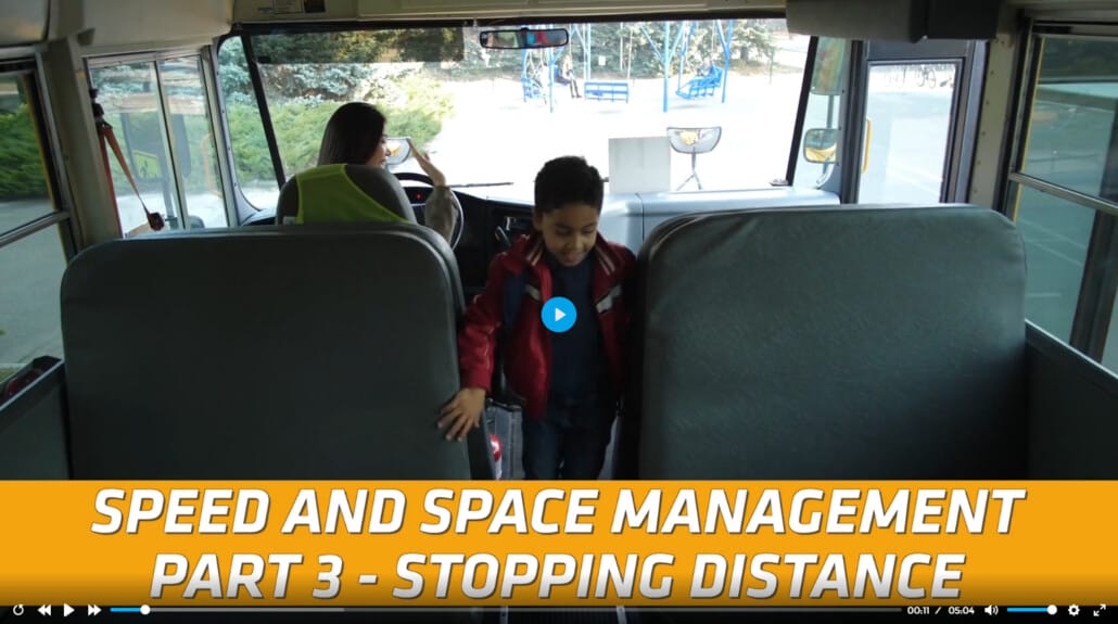 Schools - Speed and Space Management 3: Stopping Distance