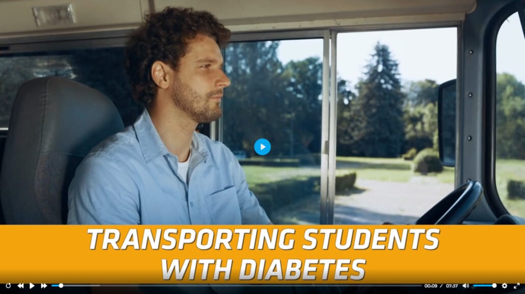 Transporting Students with Diabetes