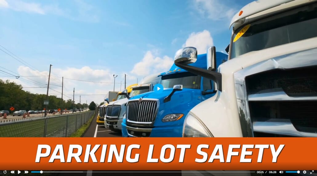 Trucking Parking Lot Safety
