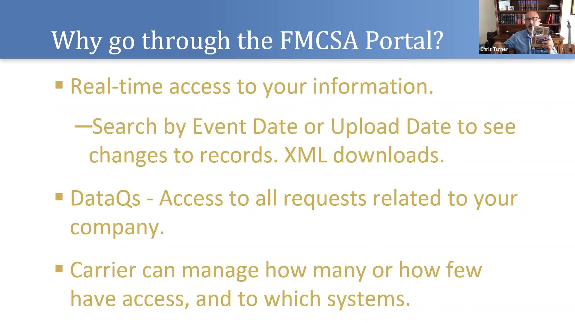 DataQ FMCSA Portal