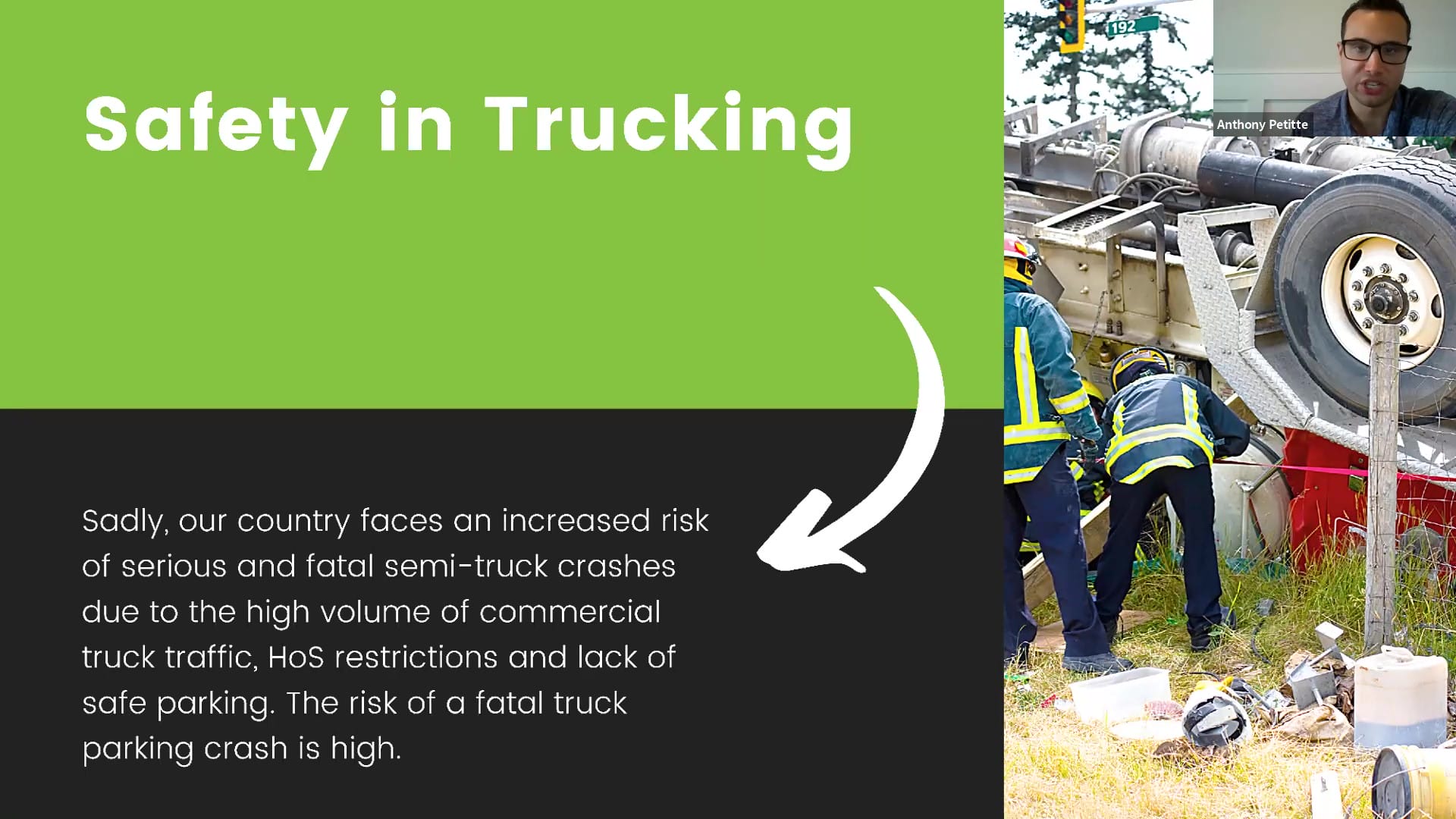 Truck Drivers Safe Parking is a Top Challenge Safety in Trucking
