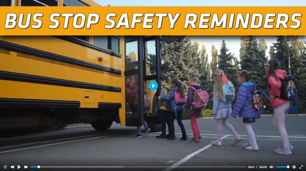 Bus Stop Safety Reminders