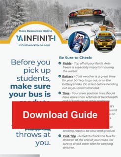 School Bus Driver Winter Weather Checklist