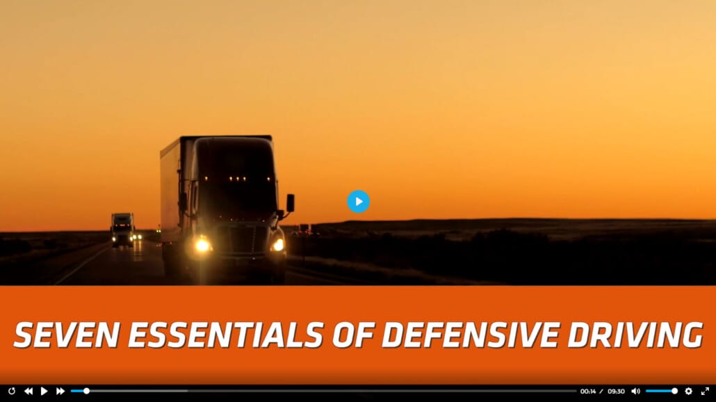 Seven Essentials of Defensive Driving