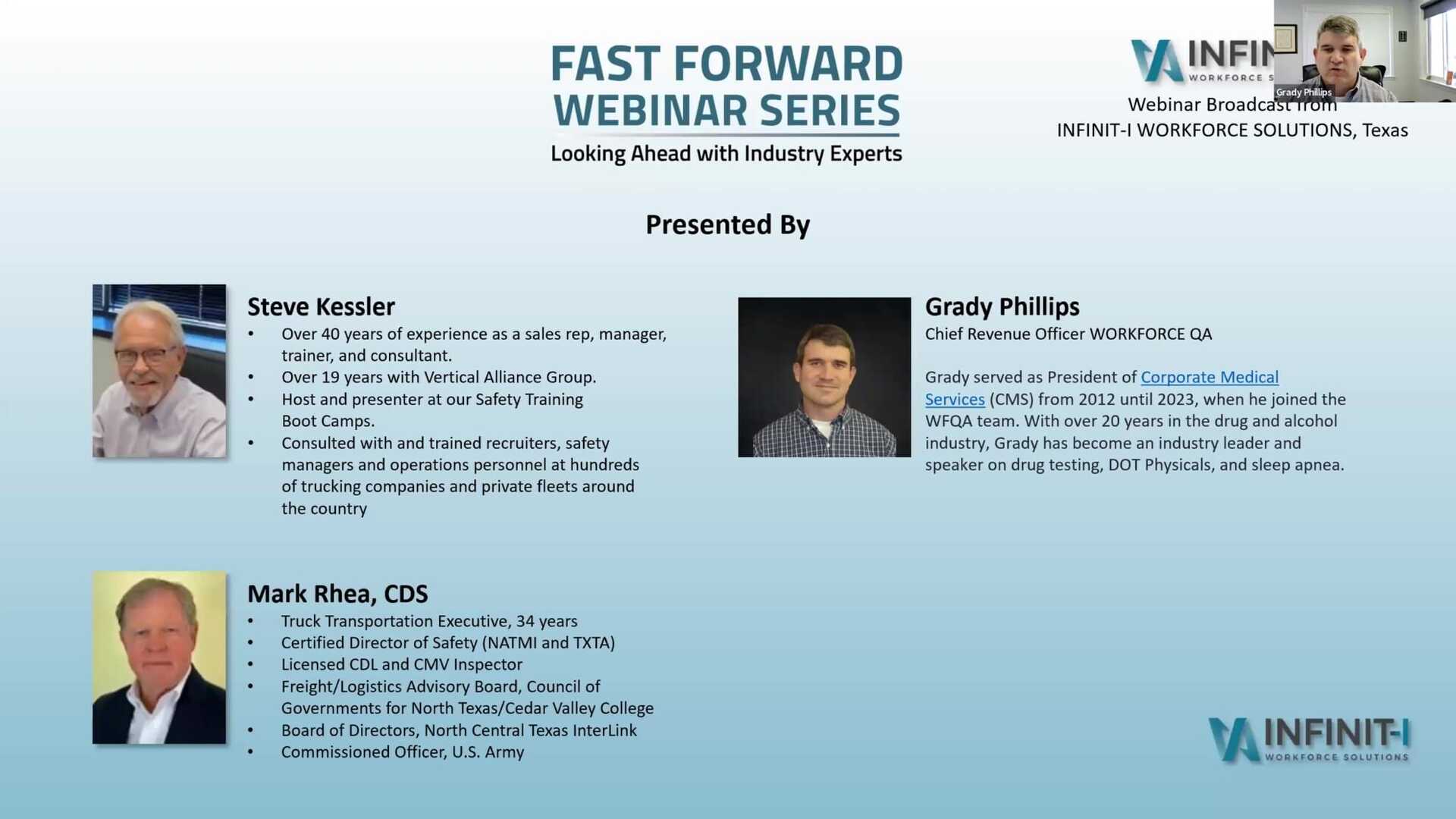 FMCSA Drug Clearinghouse RTD Process | Infinit-I