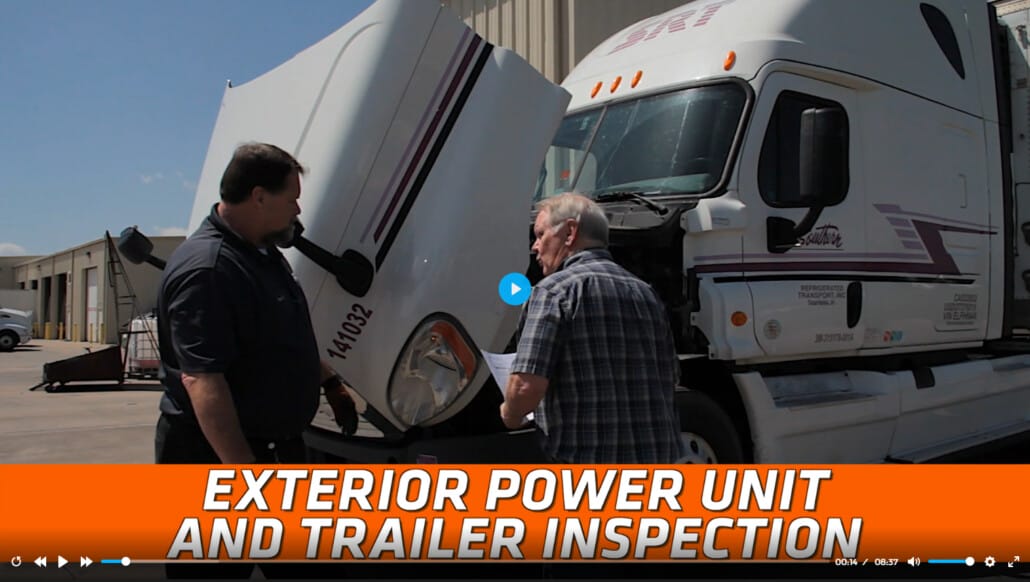 A1.1.03c - Exterior Power Unit and Trailer Inspection