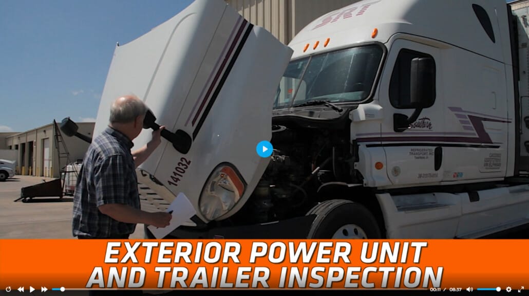 B1.1.03c - Exterior Power Unit and Trailer Inspection