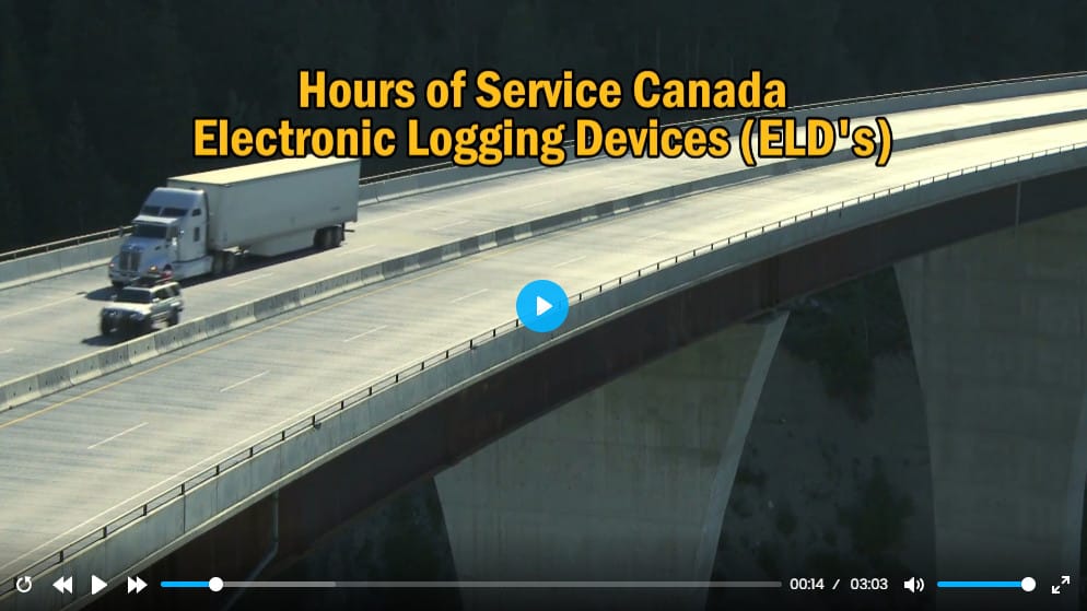 Canadian Hours of Service - Part 2 - Electronic Logging Devices (ELDs)