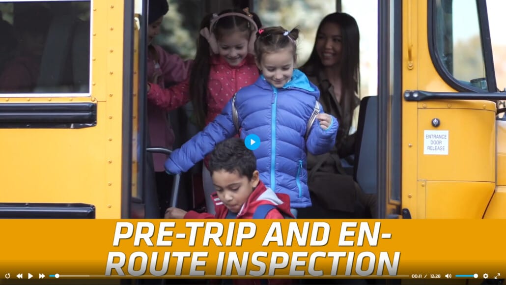 School Bus - Pre and Post-Trip Inspections