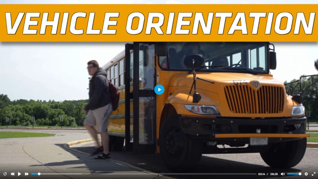School Bus - Vehicle Orientation