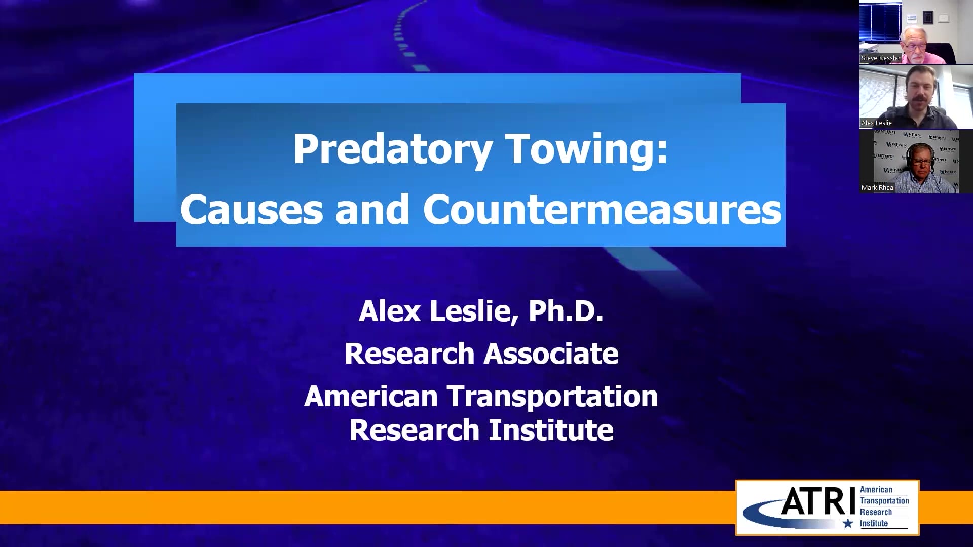 ATRI’s Research on Predatory Towing Causes and Countermeasures