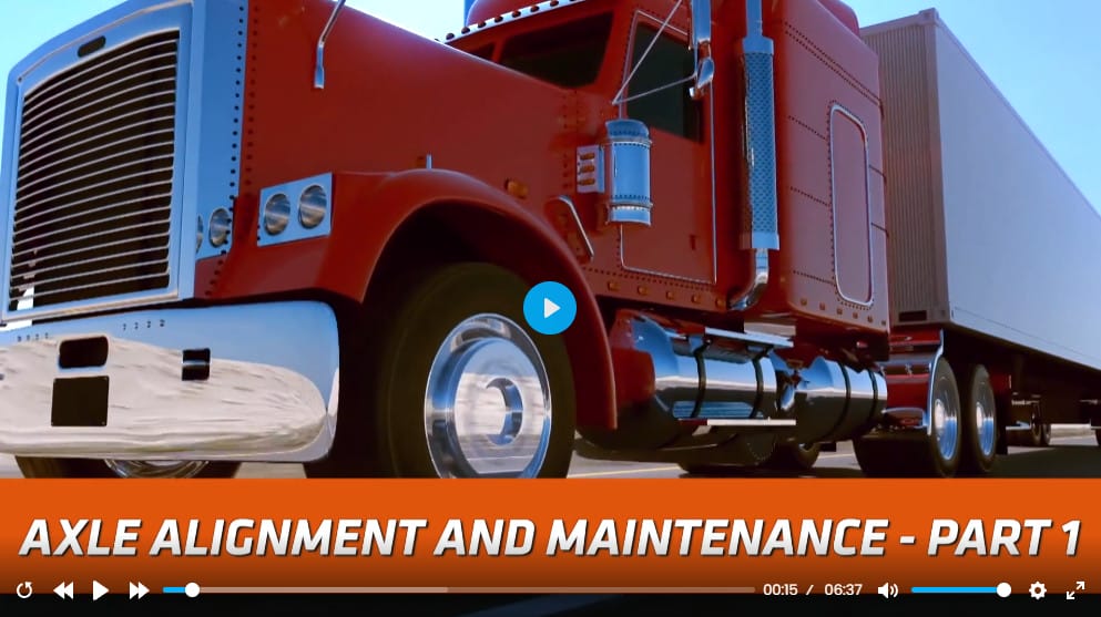 Axle Alignment and Maintenance – Part 1