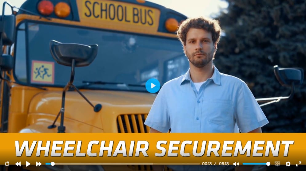 School Bus – Wheelchair Securement