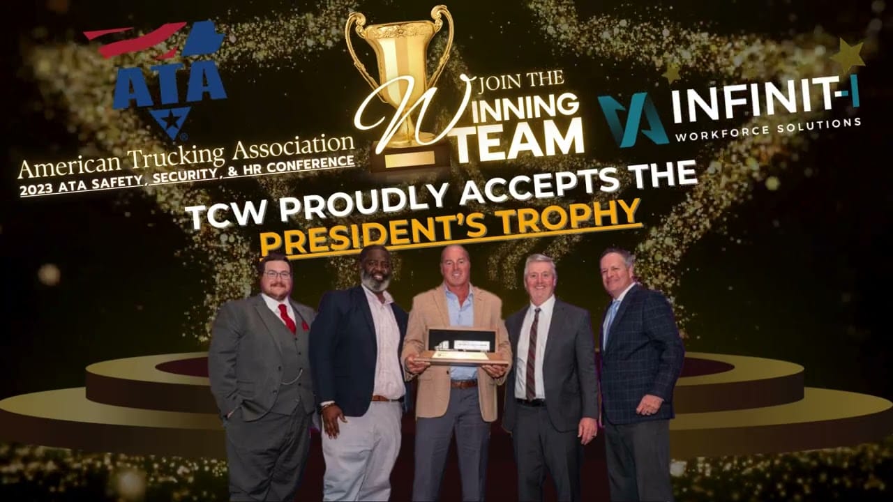 TCW Receives Highest Safety Award: Presidents Trophy at ATA Conference
