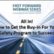 Fast Forward Expert Roundtable #7.1: How to Get the Buy-in For Your Safety Program to Succeed